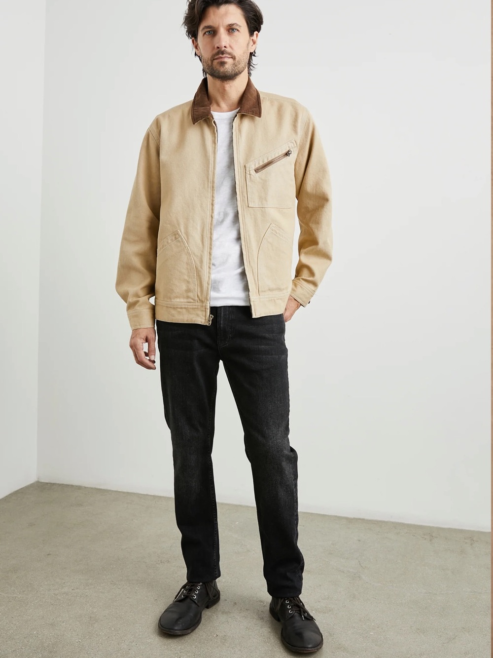 Rails | Ketter Jacket in Color ‘Duck’ with Brown Corduroy Collar